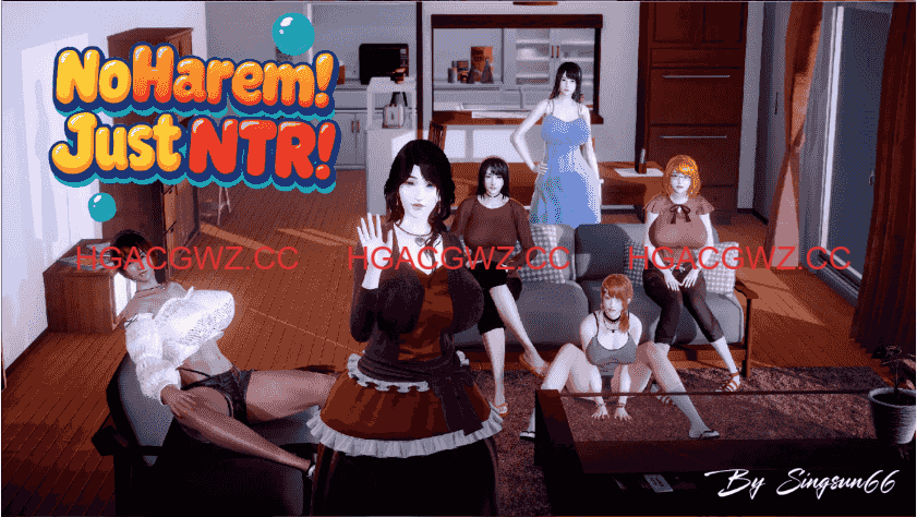 【欧美SLG/汉化/动态】没有后宫只是NTREp.1 AI版【PC+安卓/1.61G/更新】No Harem Just NTR [Ep.1]